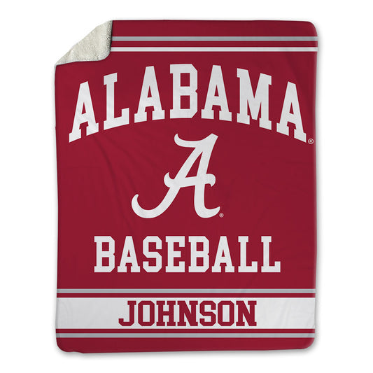 Alabama - NCAA Baseball : Zack Johnson - Blanket-0