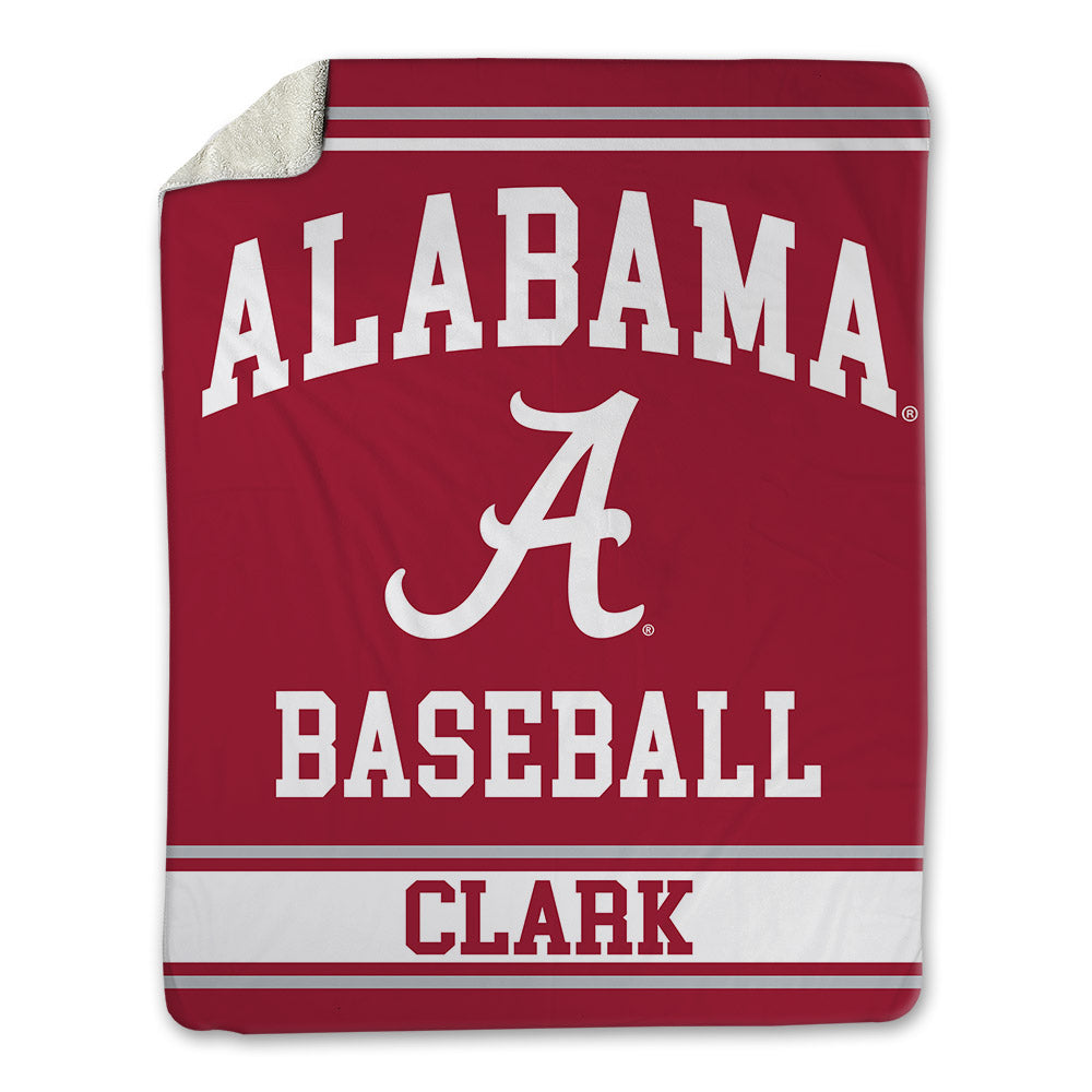 Alabama - Baseball Alumni : Aaron Clark - Blanket-0