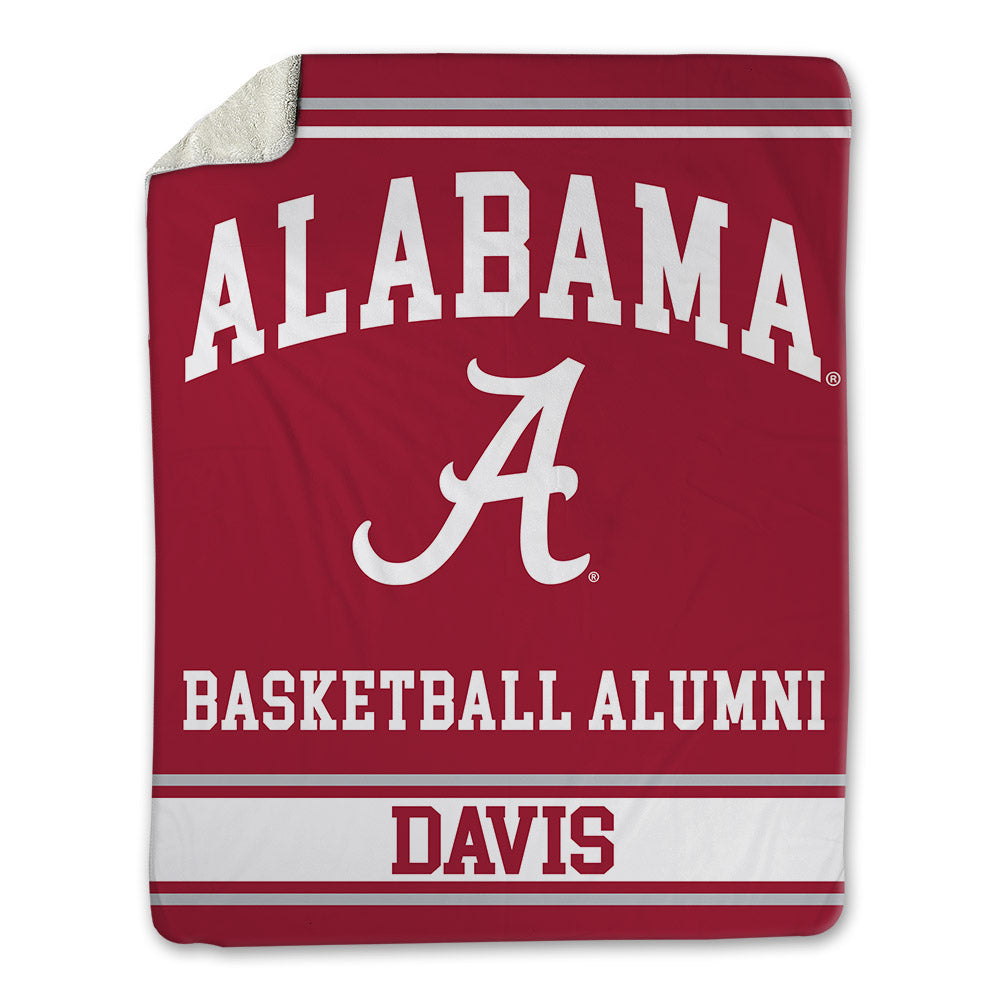 Alabama - Men's Basketball Alumni : Chuck Davis - Blanket-0