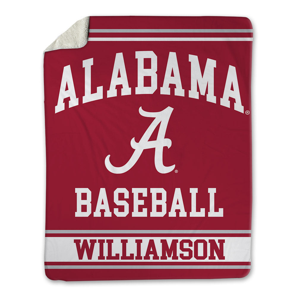 Alabama - Baseball Alumni : Drew Williamson - Blanket-0