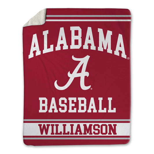 Alabama - Baseball Alumni : Drew Williamson - Blanket-0
