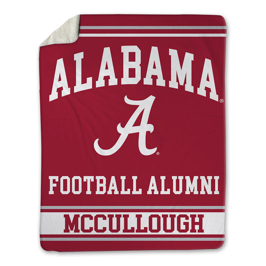 Alabama - Football Alumni : Alfred McCullough - Blanket-0