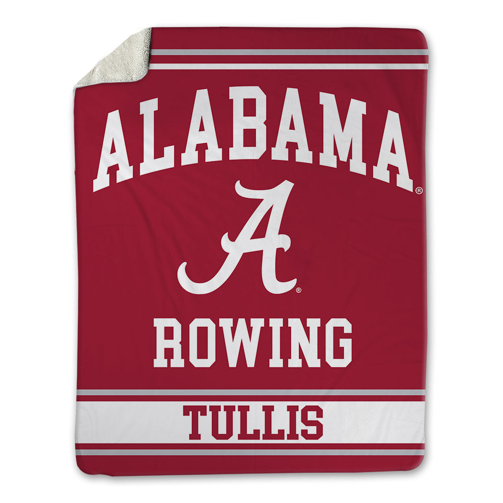 Alabama - NCAA Women's Rowing : Rachael Tullis - Blanket-0