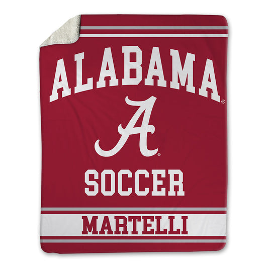 Alabama - NCAA Women's Soccer : Soph Martelli - Blanket-0