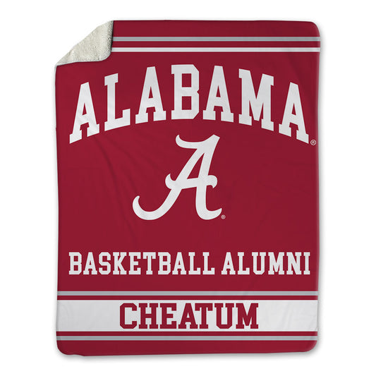 Alabama - Men's Basketball Alumni : Melvin Cheatum - Blanket-0
