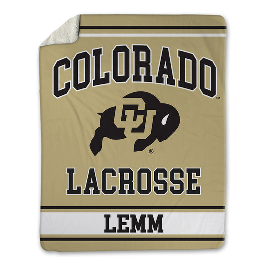 Colorado - NCAA Women's Lacrosse : Parker Lemm - Blanket-0