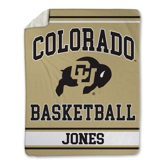Colorado - NCAA Men's Basketball : Amir Jones - Blanket-0