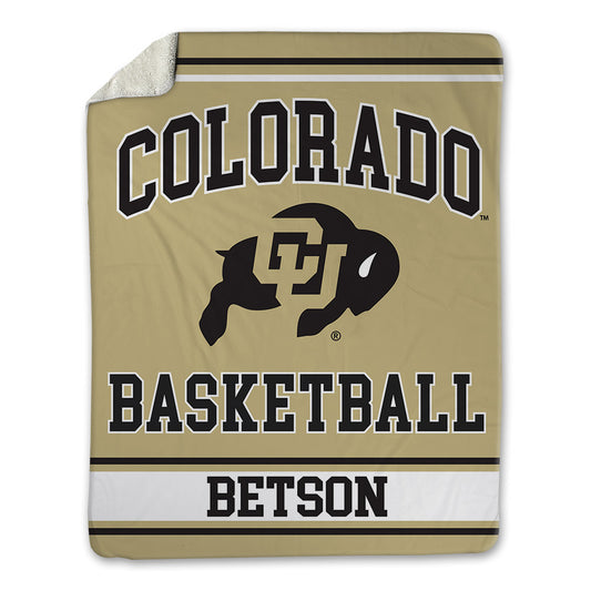 Colorado - NCAA Women's Basketball : Tabitha Betson - Blanket-0