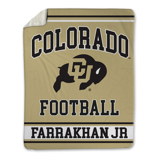 Colorado - NCAA Football : Quanell Farrakhan Jr - Blanket-0