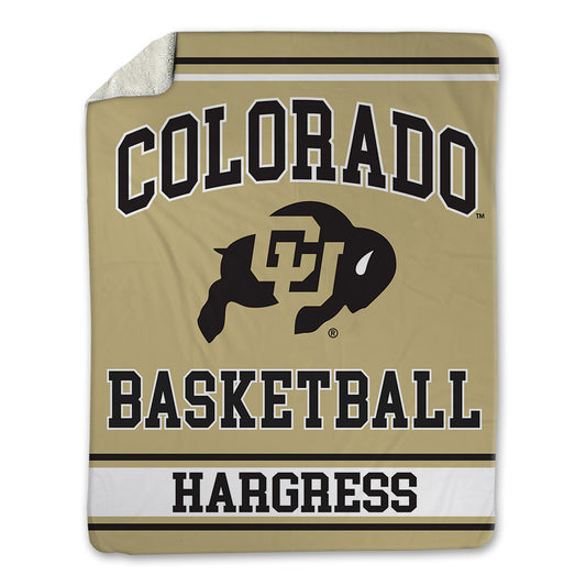 Colorado - NCAA Men's Basketball : Barrington Hargress - Blanket-0