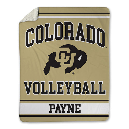Colorado - NCAA Women's Volleyball : Cayla Payne - Blanket-0