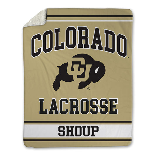 Colorado - NCAA Women's Lacrosse : Maddie Shoup - Blanket-0