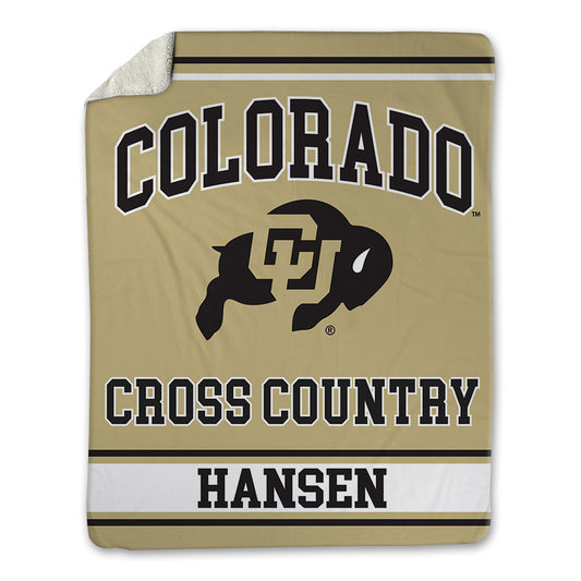 Colorado - NCAA Men's Cross Country : TJ Hansen - Blanket-0