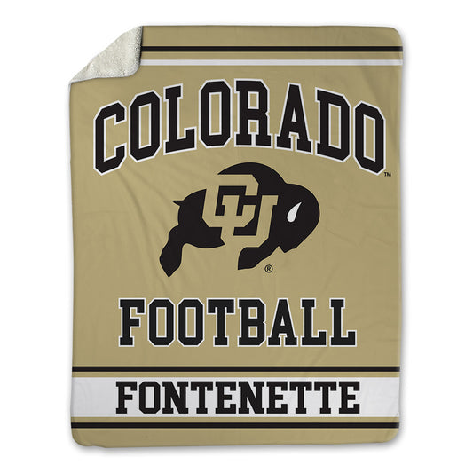 Colorado - NCAA Football : Randon Fontenette - Blanket-0