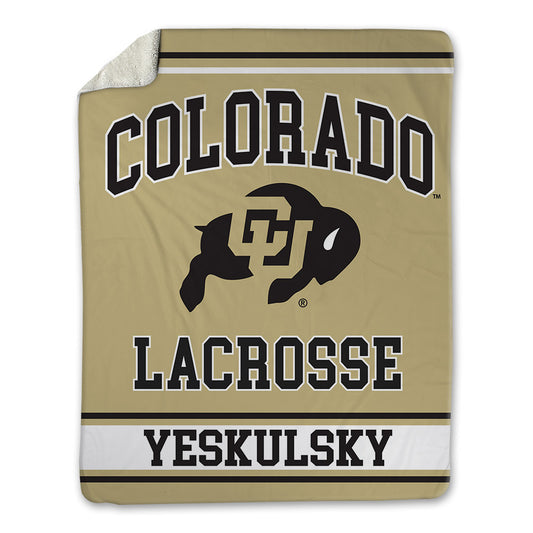 Colorado - NCAA Women's Lacrosse : Charlotte Yeskulsky - Blanket-0
