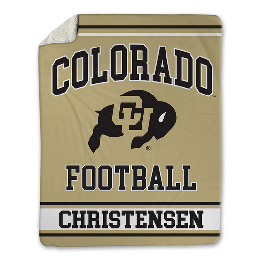 Colorado - NCAA Football : Ezra Christensen - Blanket-0