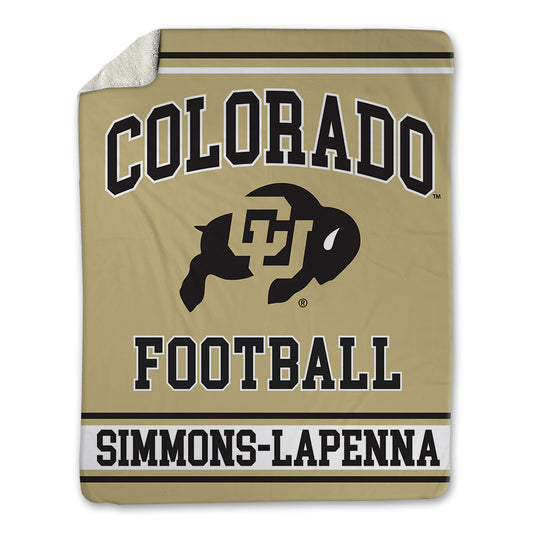 Colorado - NCAA Football : Bo Simmons-Lapenna - Blanket-0