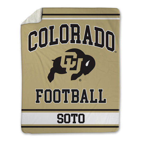 Colorado - NCAA Football : Jose Soto - Blanket-0