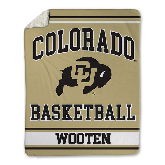 Colorado - NCAA Women's Basketball : Desiree Wooten - Blanket-0