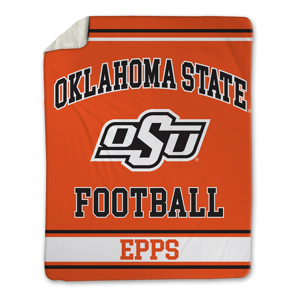Oklahoma State - NCAA Football : Cameron Epps - Blanket-0