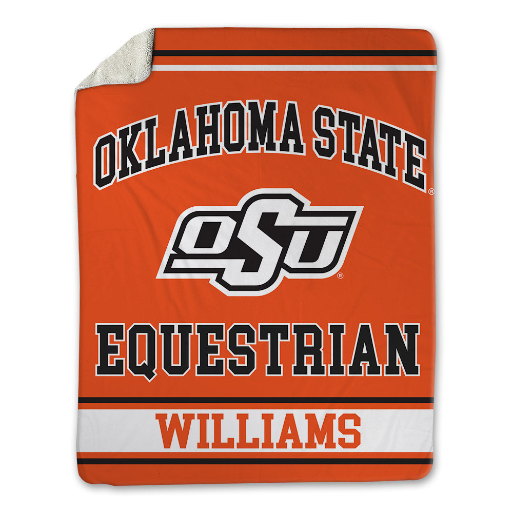 Oklahoma State - NCAA Equestrian : Zoe Williams - Blanket-0