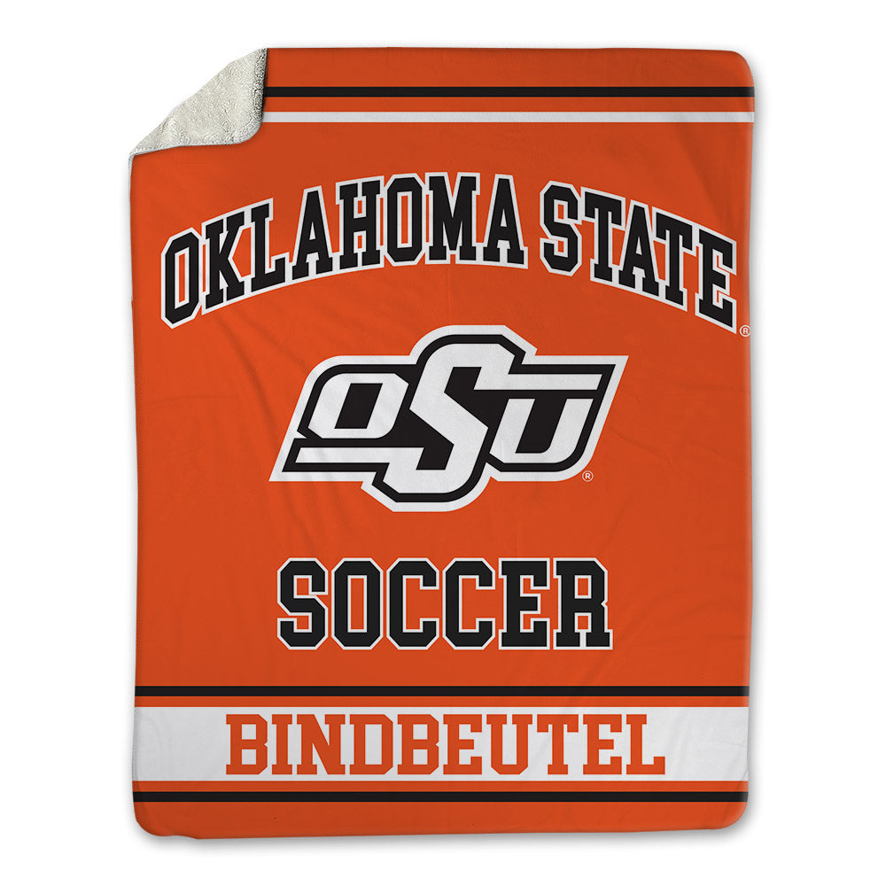 Oklahoma State - NCAA Women's Soccer : Grace Bindbeutel - Blanket-0