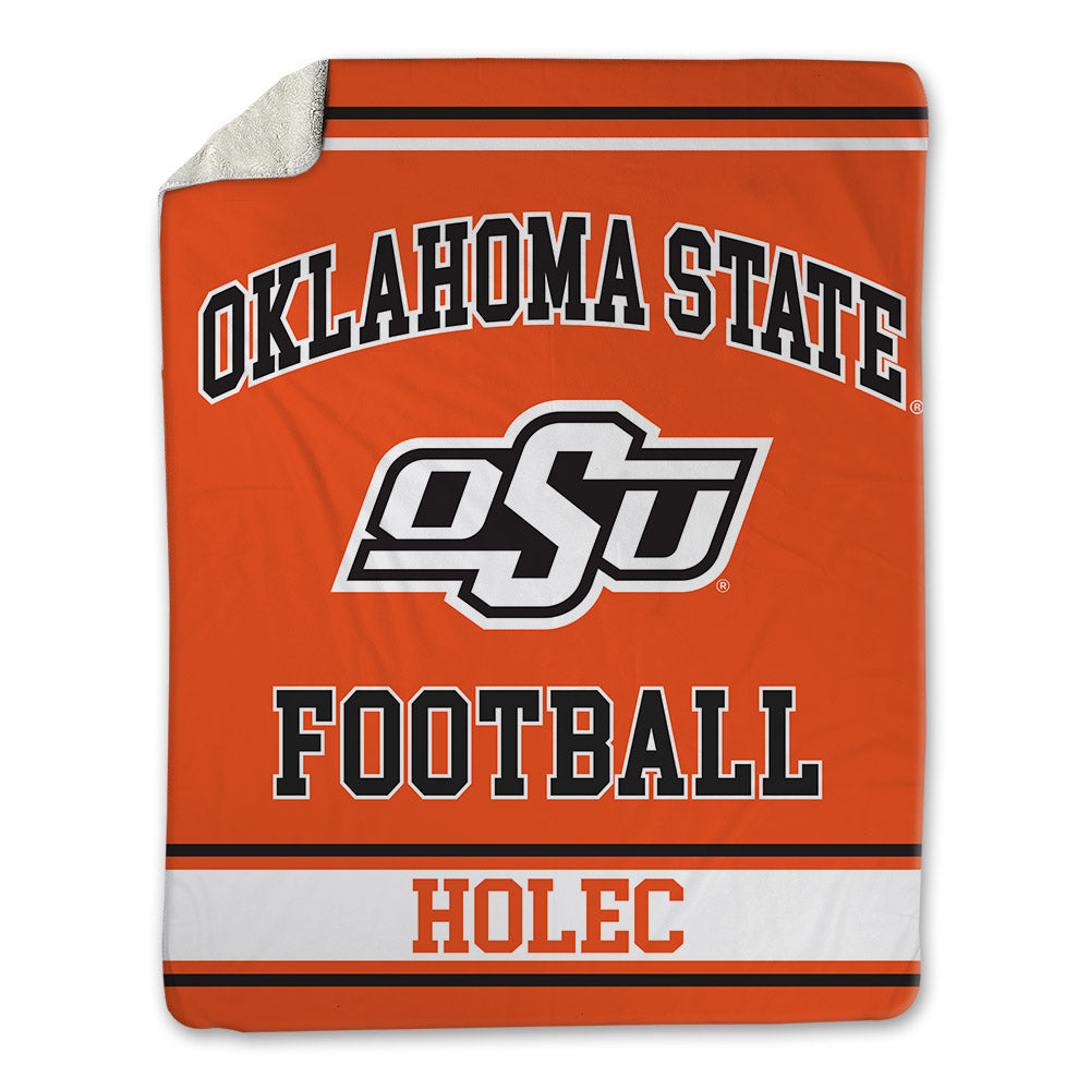 Oklahoma State - NCAA Football : Kai Holec - Blanket-0