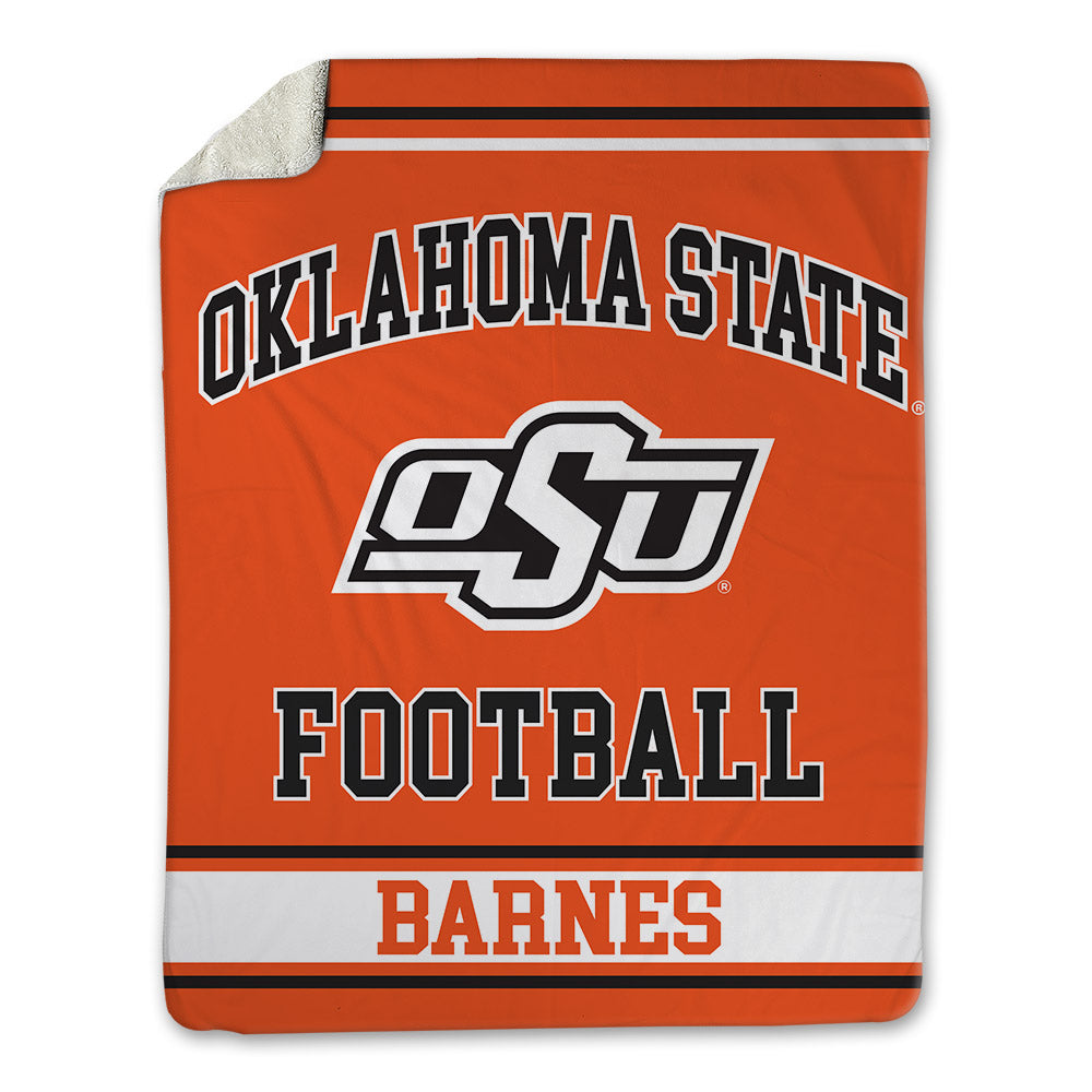 Oklahoma State - NCAA Football : Chris Barnes - Blanket-0