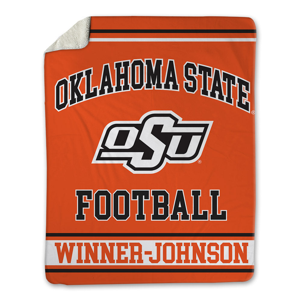 Oklahoma State - NCAA Football : Dallas Winner-Johnson - Blanket-0