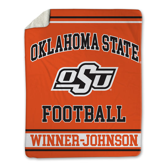 Oklahoma State - NCAA Football : Dallas Winner-Johnson - Blanket-0