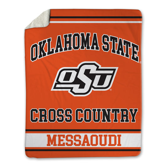 Oklahoma State - NCAA Men's Cross Country : Fouad Messaoudi - Blanket-0