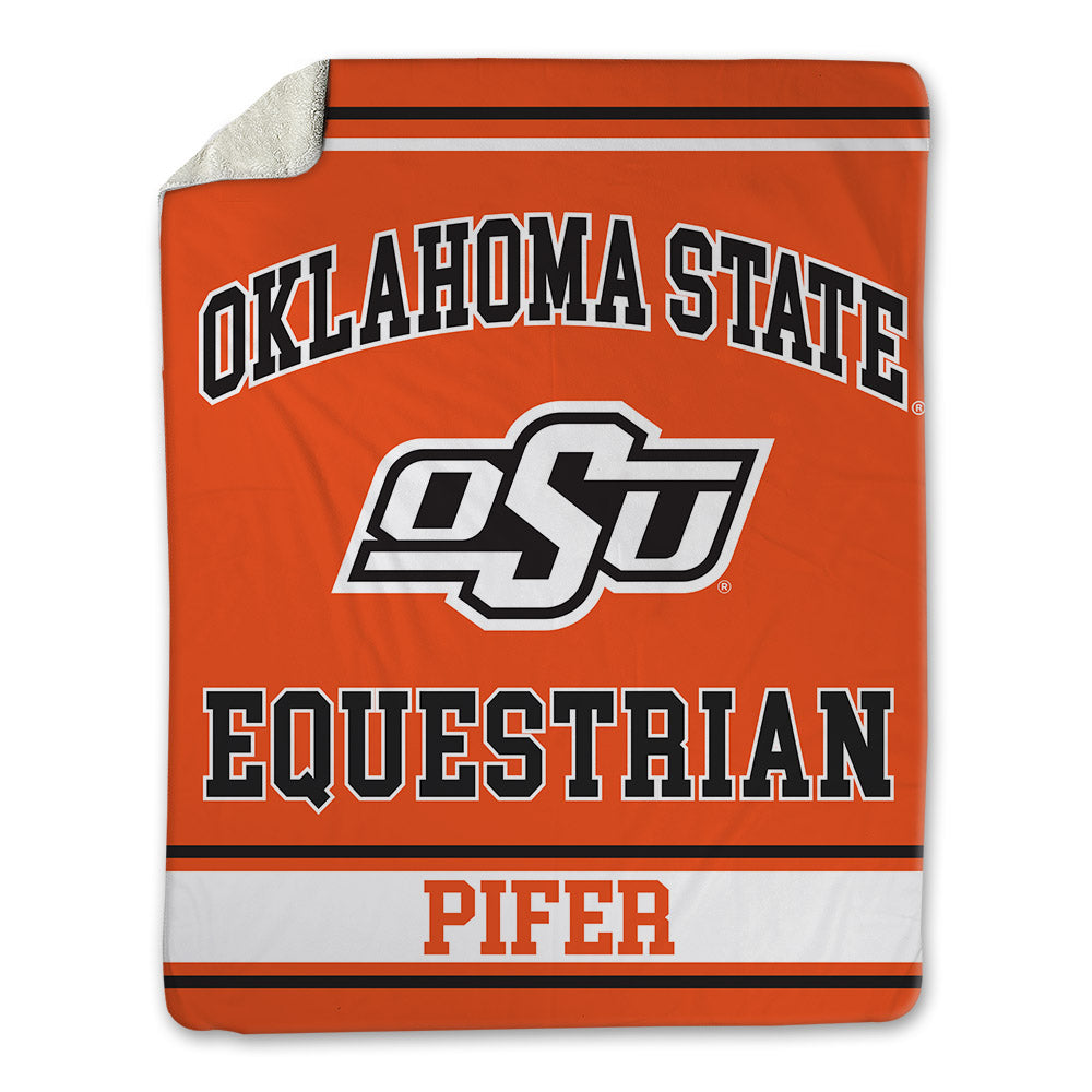 Oklahoma State - NCAA Equestrian : Sydney Pifer - Blanket-0