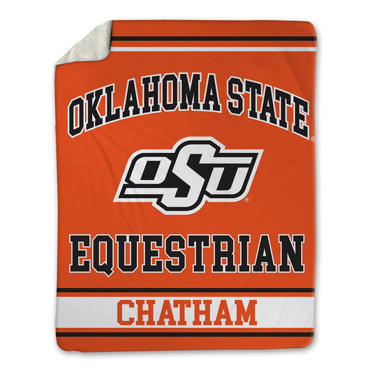 Oklahoma State - NCAA Equestrian : Kate Chatham - Blanket-0