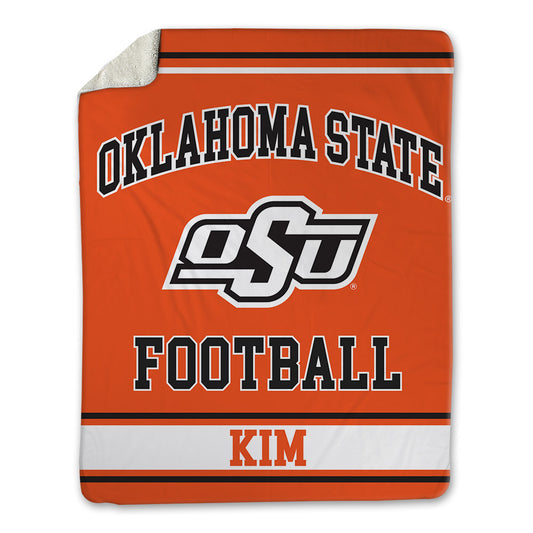 Oklahoma State - NCAA Football : Joseph Kim - Blanket-0