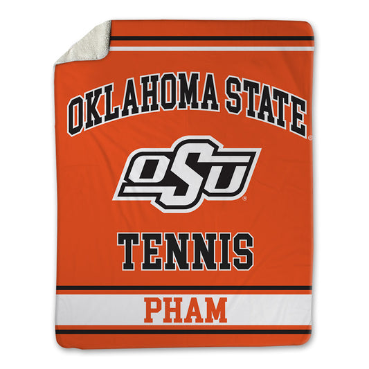 Oklahoma State - NCAA Men's Tennis : Derek Pham - Blanket-0