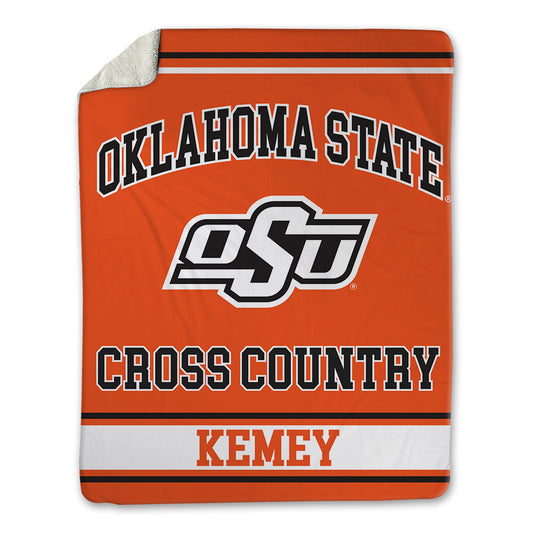 Oklahoma State - NCAA Men's Cross Country : Ian Kemey - Blanket-0