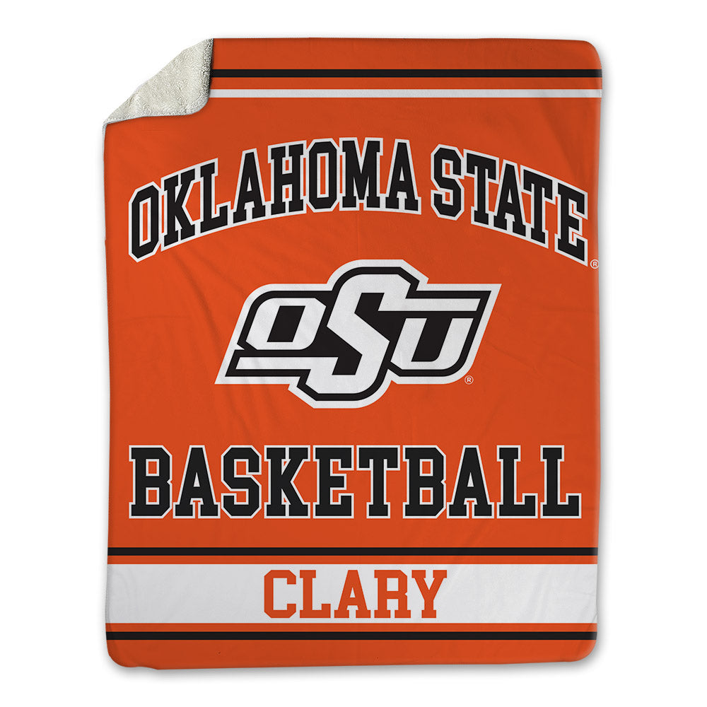 Oklahoma State - NCAA Men's Basketball : Kanye Clary - Blanket-0