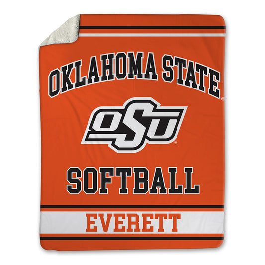 Oklahoma State - NCAA Softball : Delainey Everett - Blanket-0