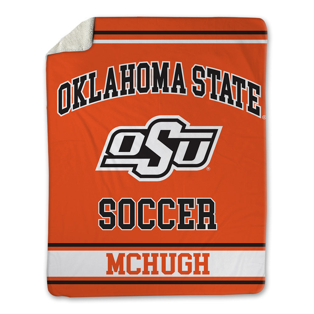 Oklahoma State - NCAA Women's Soccer : Chloe Mchugh - Blanket-0