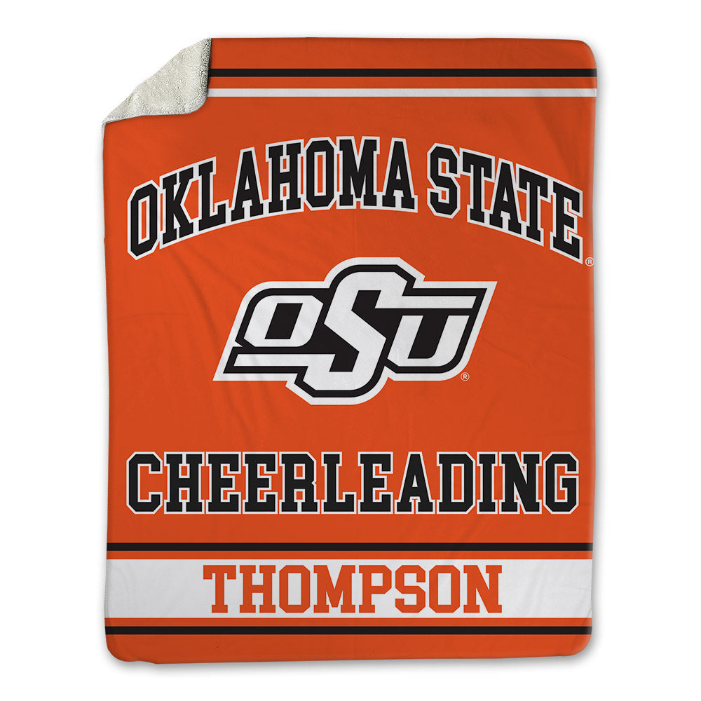 Oklahoma State - NCAA Cheerleading : Morgan Thompson - Blanket-0