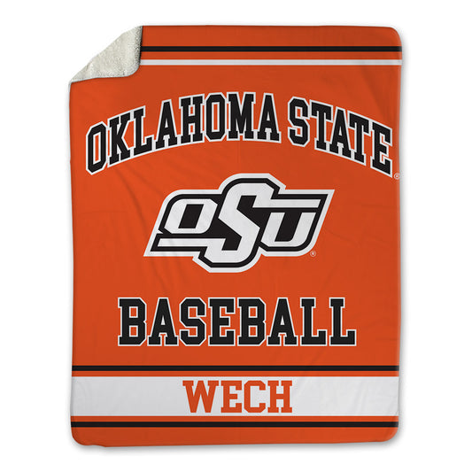 Oklahoma State - NCAA Baseball : Noah Wech - Blanket-0