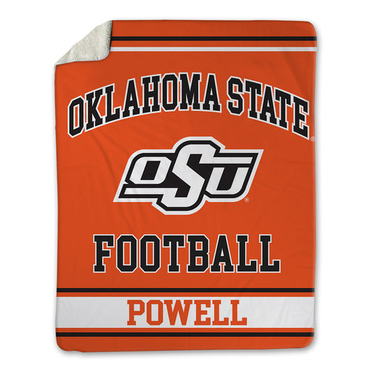 Oklahoma State - NCAA Football : Kameron Powell - Blanket-0