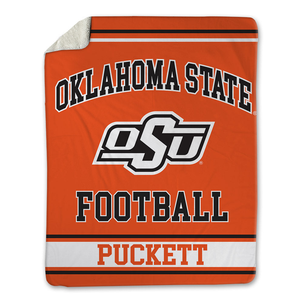 Oklahoma State - NCAA Football : Jack Puckett - Blanket-0