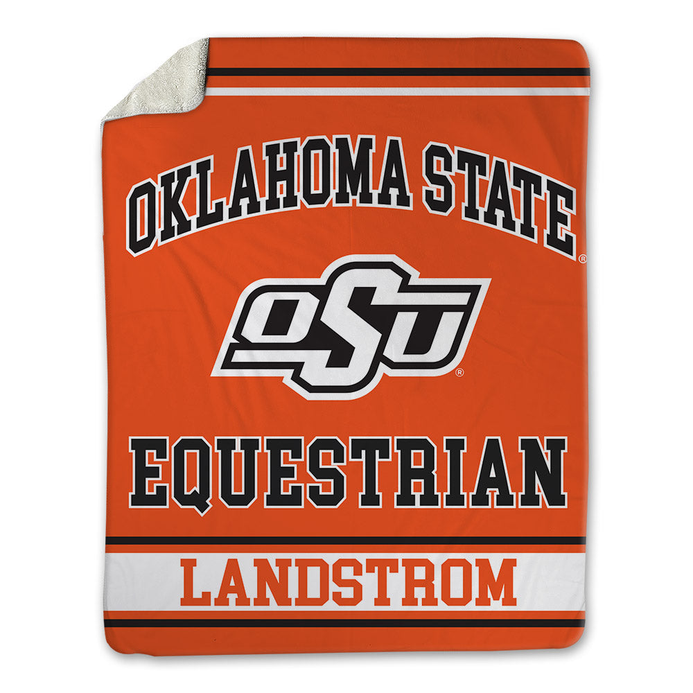 Oklahoma State - NCAA Equestrian : Taylor Landstrom - Blanket-0