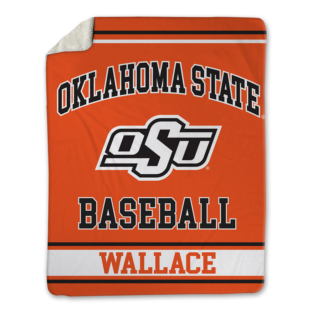 Oklahoma State - NCAA Baseball : Danny Wallace - Blanket-0