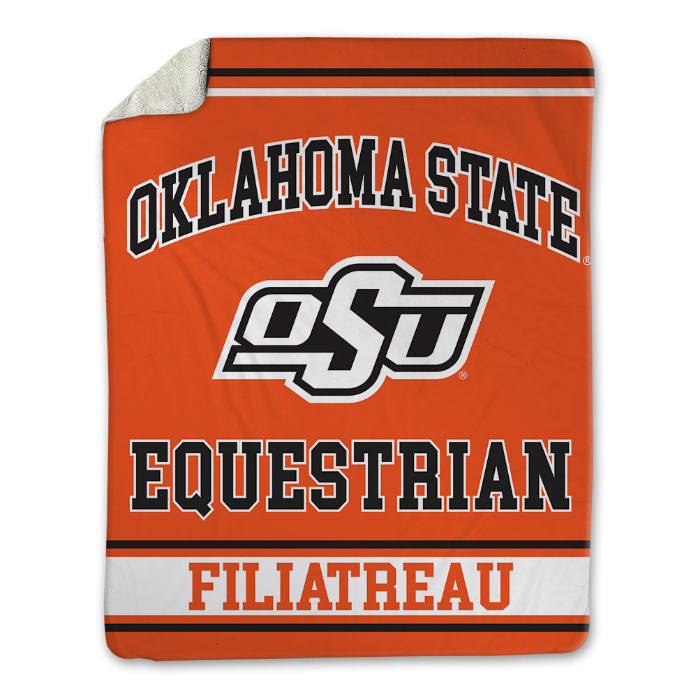 Oklahoma State - NCAA Equestrian : Emma Filiatreau - Blanket-0