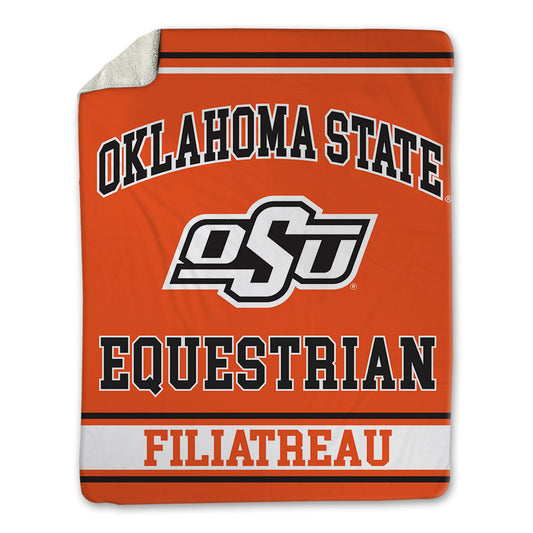 Oklahoma State - NCAA Equestrian : Emma Filiatreau - Blanket-0