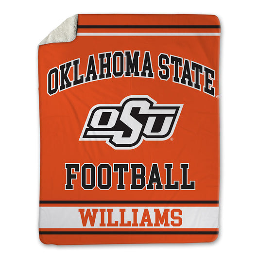 Oklahoma State - NCAA Football : Markeith Williams - Blanket-0