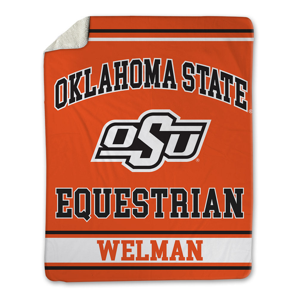 Oklahoma State - NCAA Equestrian : Ava Welman - Blanket-0
