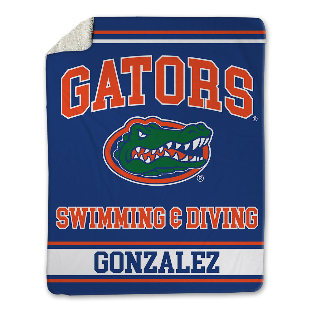 Florida - NCAA Men's Swimming & Diving : Jesus Gonzalez - Blanket-0